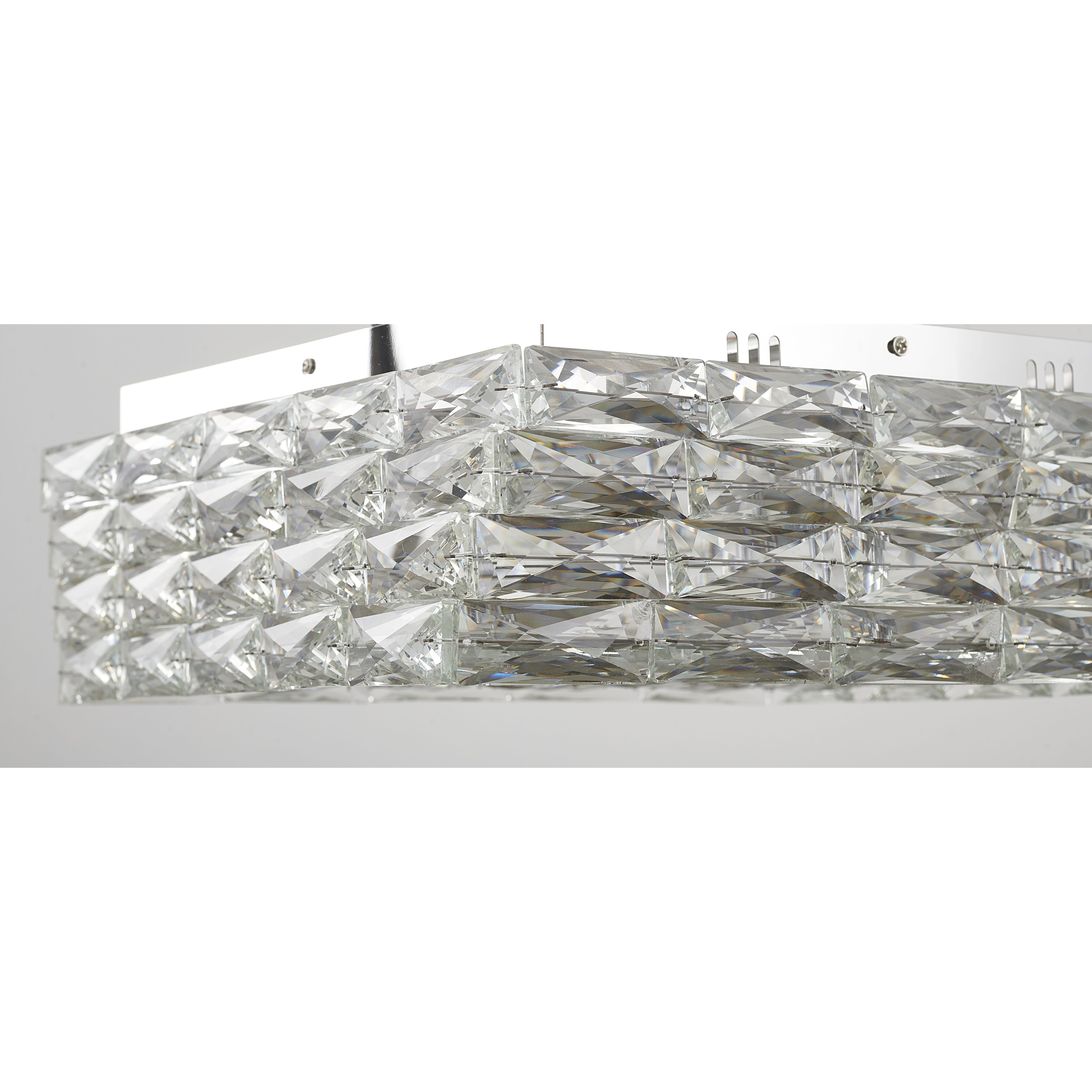 Canada LED 16 inch Chrome LED Flush Mount Ceiling Light