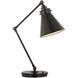Chapman & Myers Parkington 19.25 inch 15.00 watt Bronze Articulating Desk Lamp Portable Light, Medium