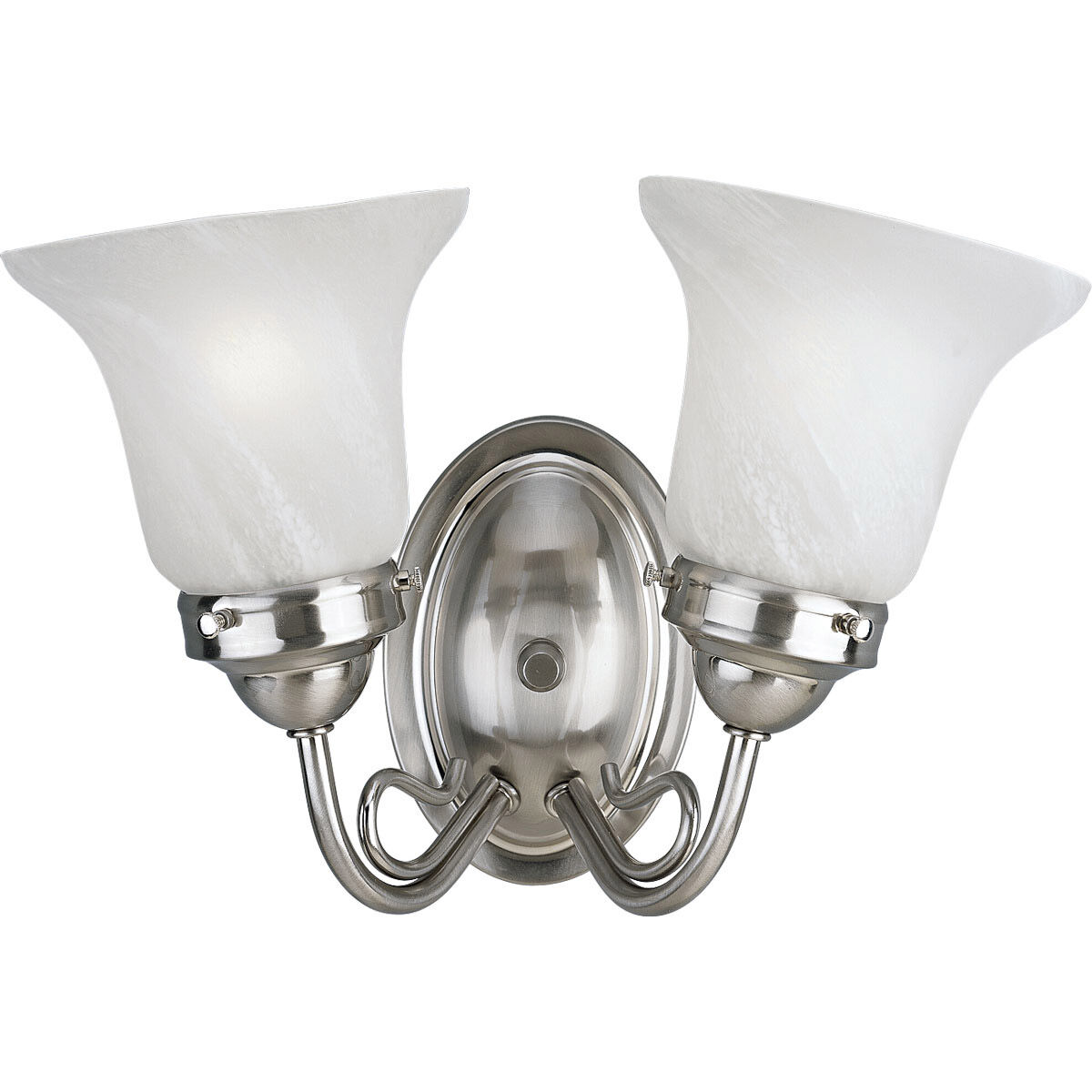 Bedford 2 Light 14.5 inch Brushed Nickel Bath Vanity Wall Light