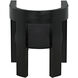 Eros Hand Rubbed Black Dining Chair