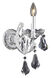 Maria Theresa 1 Light 8 inch Chrome Wall Sconce Wall Light in Clear, Royal Cut