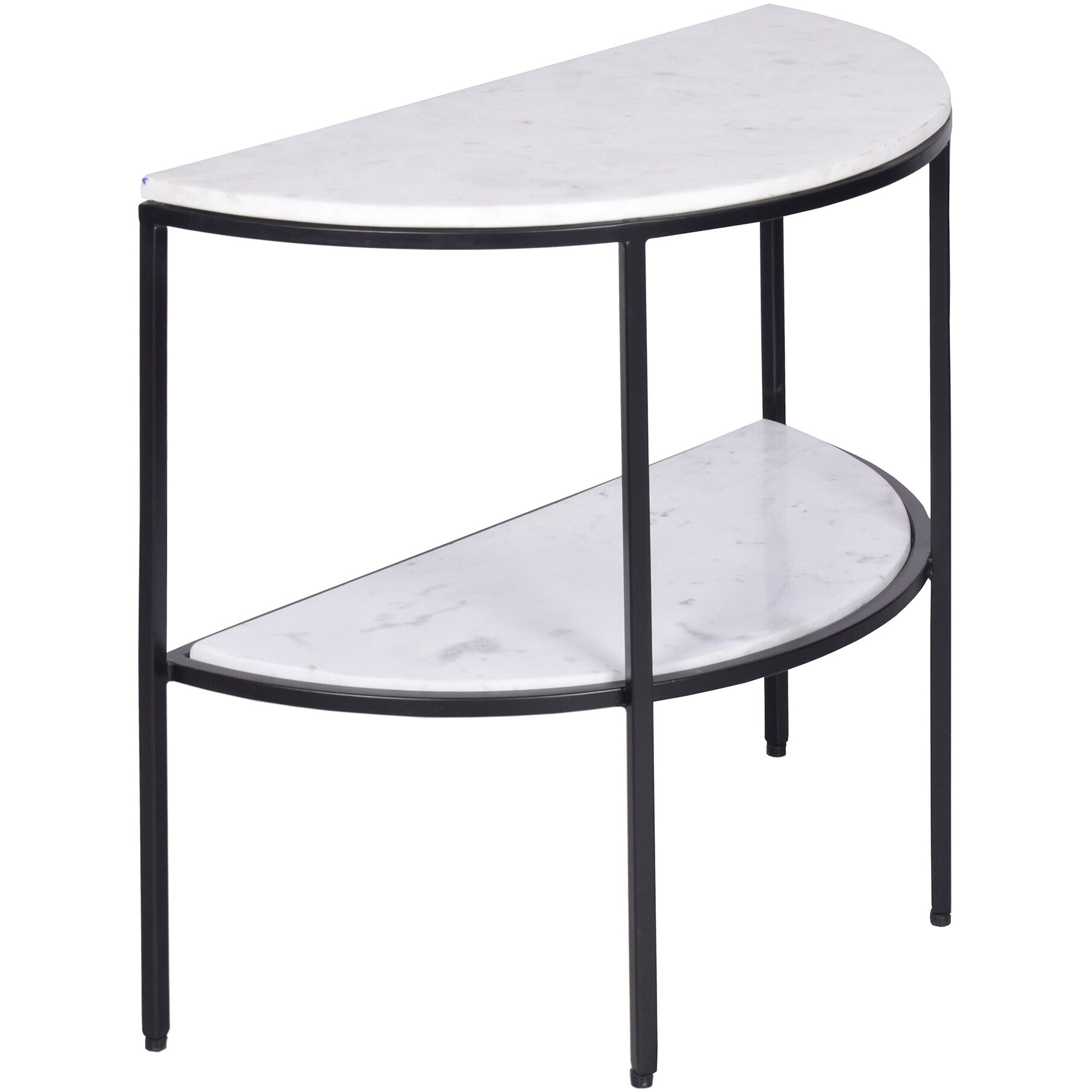 Lazlo 23.5 X 22 inch White Accent Table