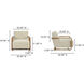 Eckersley White Lounge Chair