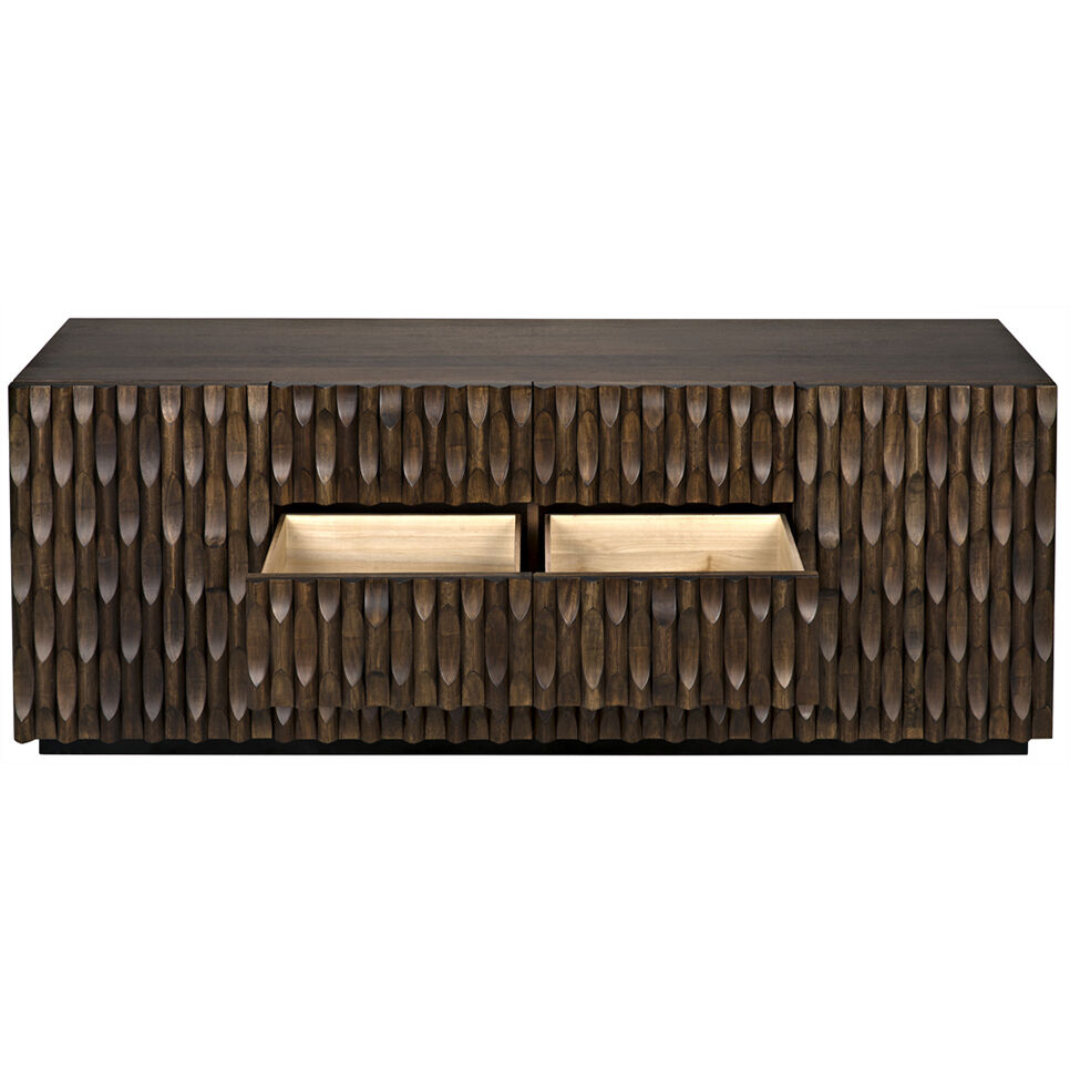 Alameda 81.5 X 23 inch Dark Walnut Sideboard, Large