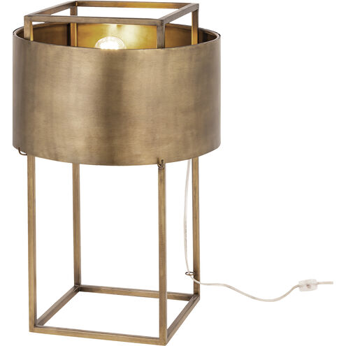 Harvey 23 inch 100.00 watt Antique Brass Table Lamp Portable Light