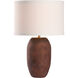 Gardner 17.5 inch 100.00 watt Brown Table Lamp Portable Light