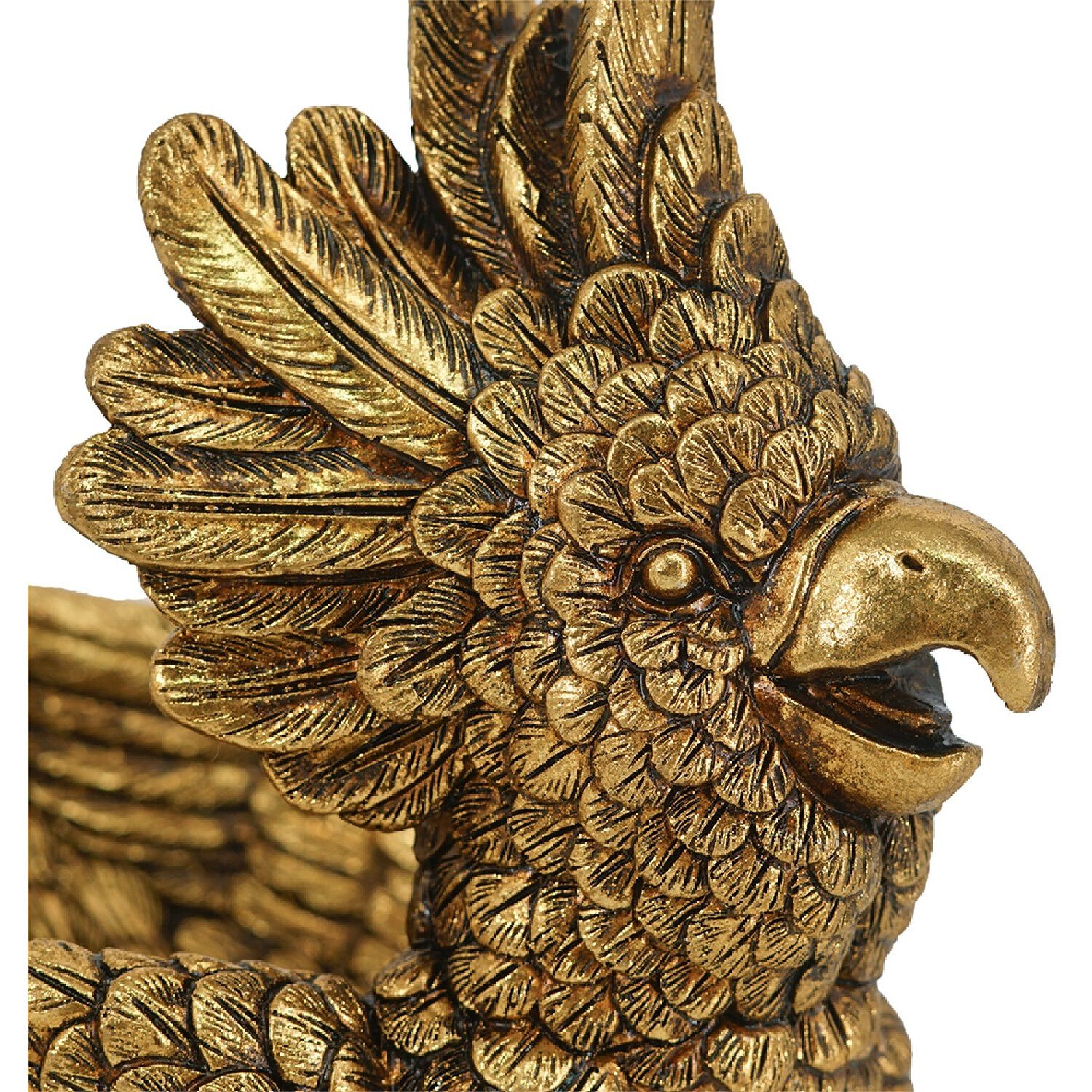 Parrot Gold Figurine