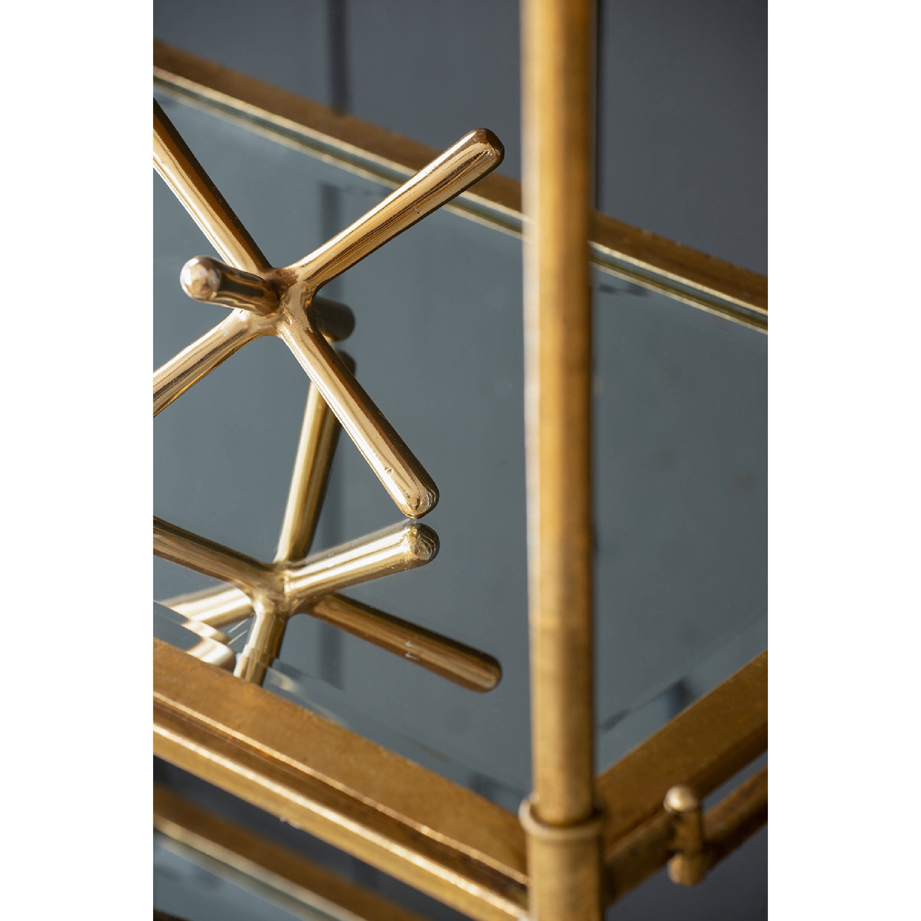 Persia 70.5 X 19.7 X 14.6 inch Gold Shelf