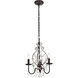 Blaise 3 Light 15 inch Oil Rubbed Bronze Pendant Ceiling Light