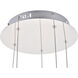 Polaris LED 12 inch Chrome Pendant Ceiling Light