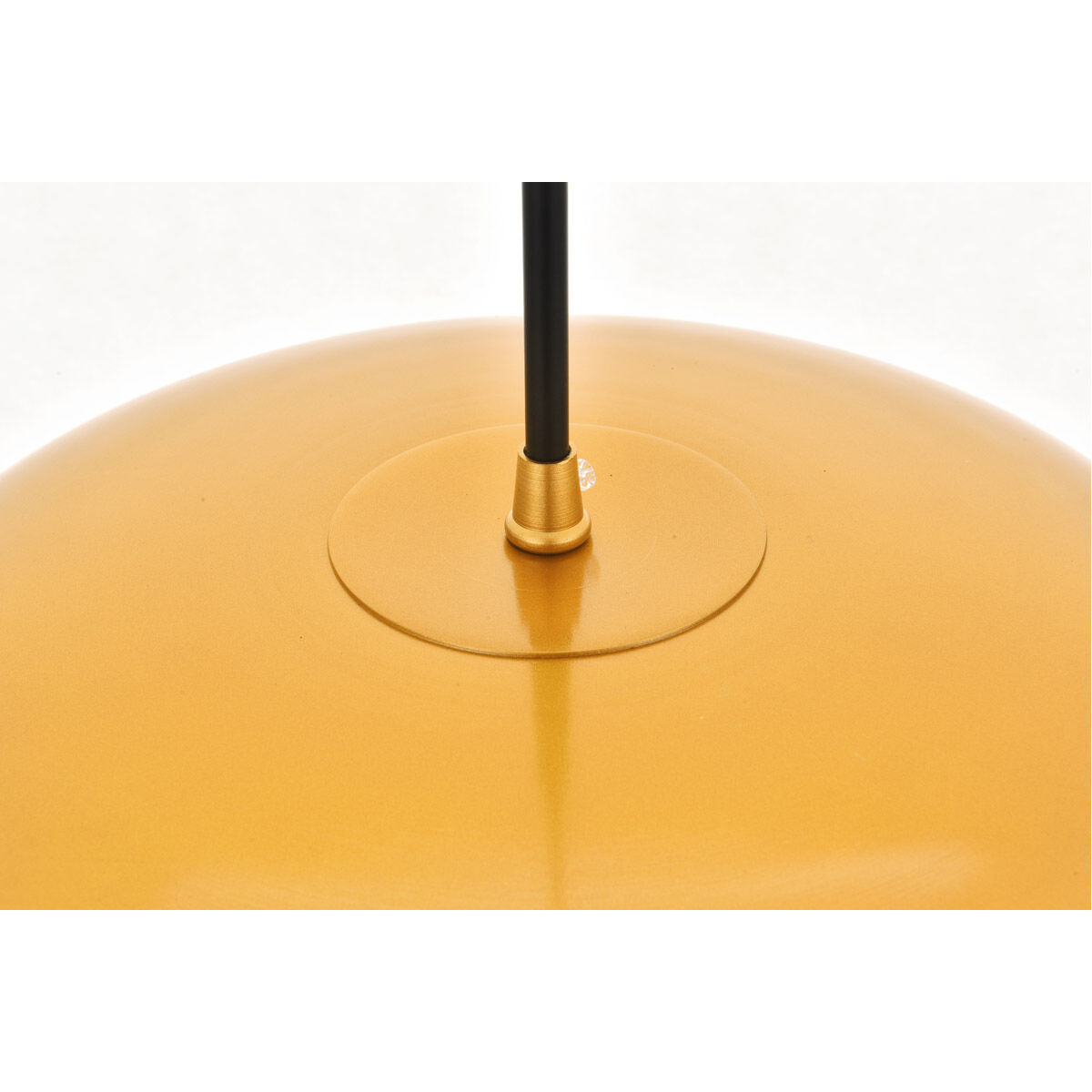 Amity 1 Light 13.8 inch Satin Gold Pendant Ceiling Light