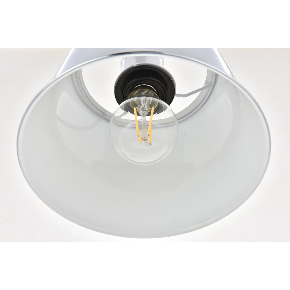 Nota 3 Light 41 inch Chrome Pendant Ceiling Light