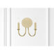 Stone Canyon Sconce Wall Light in Gold