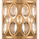 Dealey 2 Light 9 inch Heirloom Brass Wall Sconce Wall Light