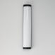 Halfpipe LED 26 inch Black Outdoor Wall Mount
