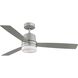 Trevina IV 52 inch Painted Nickel with Brushed Nickel Blades Ceiling Fan