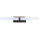 Hazel LED 24 inch Matte Black and Gold Vanity Light Wall Light