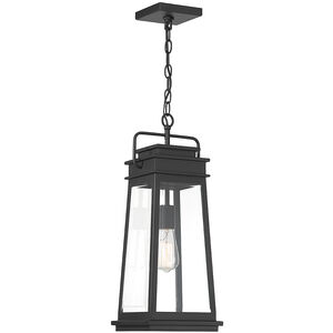 Boone 1 Light 8.25 inch Black Outdoor Hanging Lantern