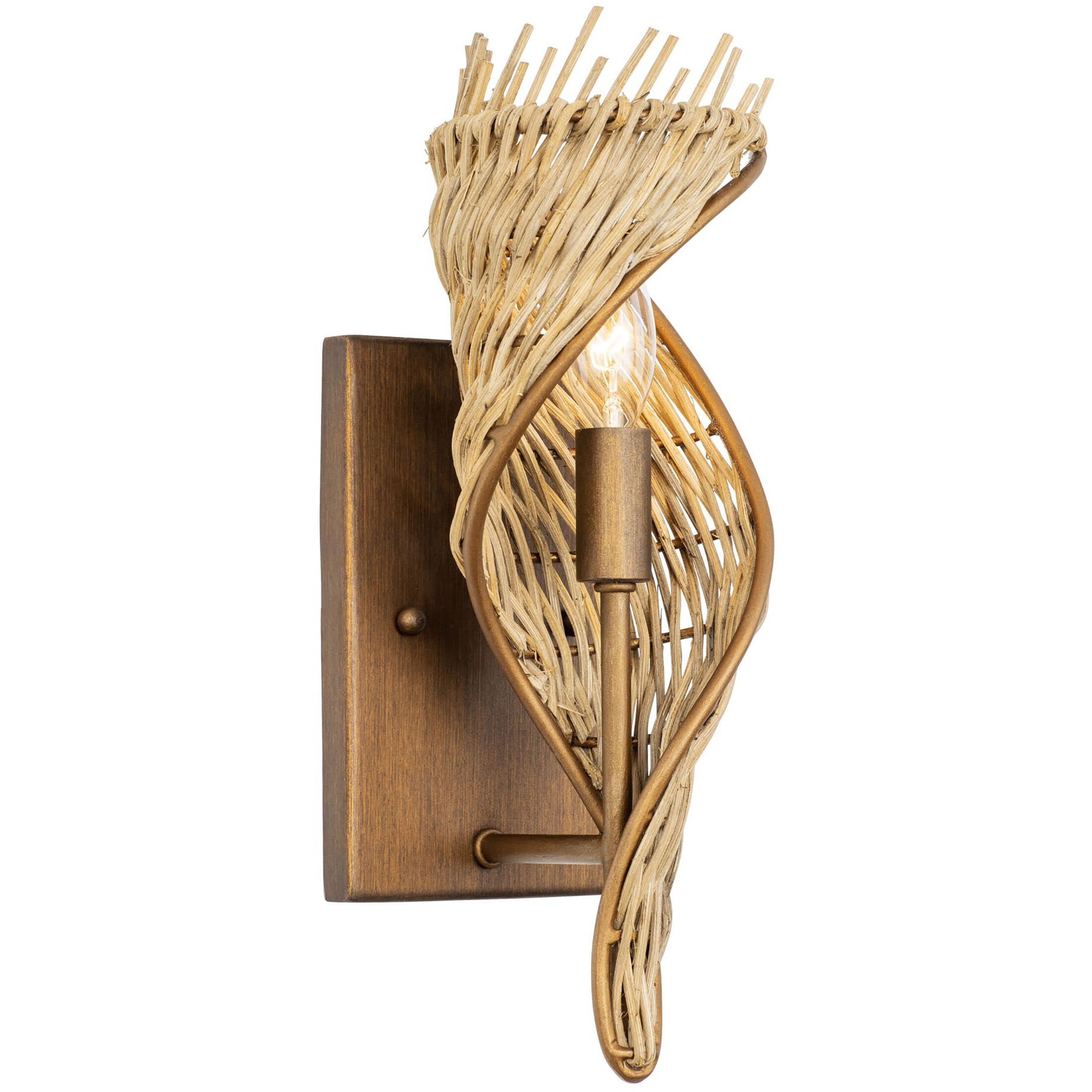Flow Left Sconce Wall Light, Smithsonian Collaboration