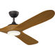 Mylo 70 inch Anvil Iron with Honey Maple Blades Ceiling Fan