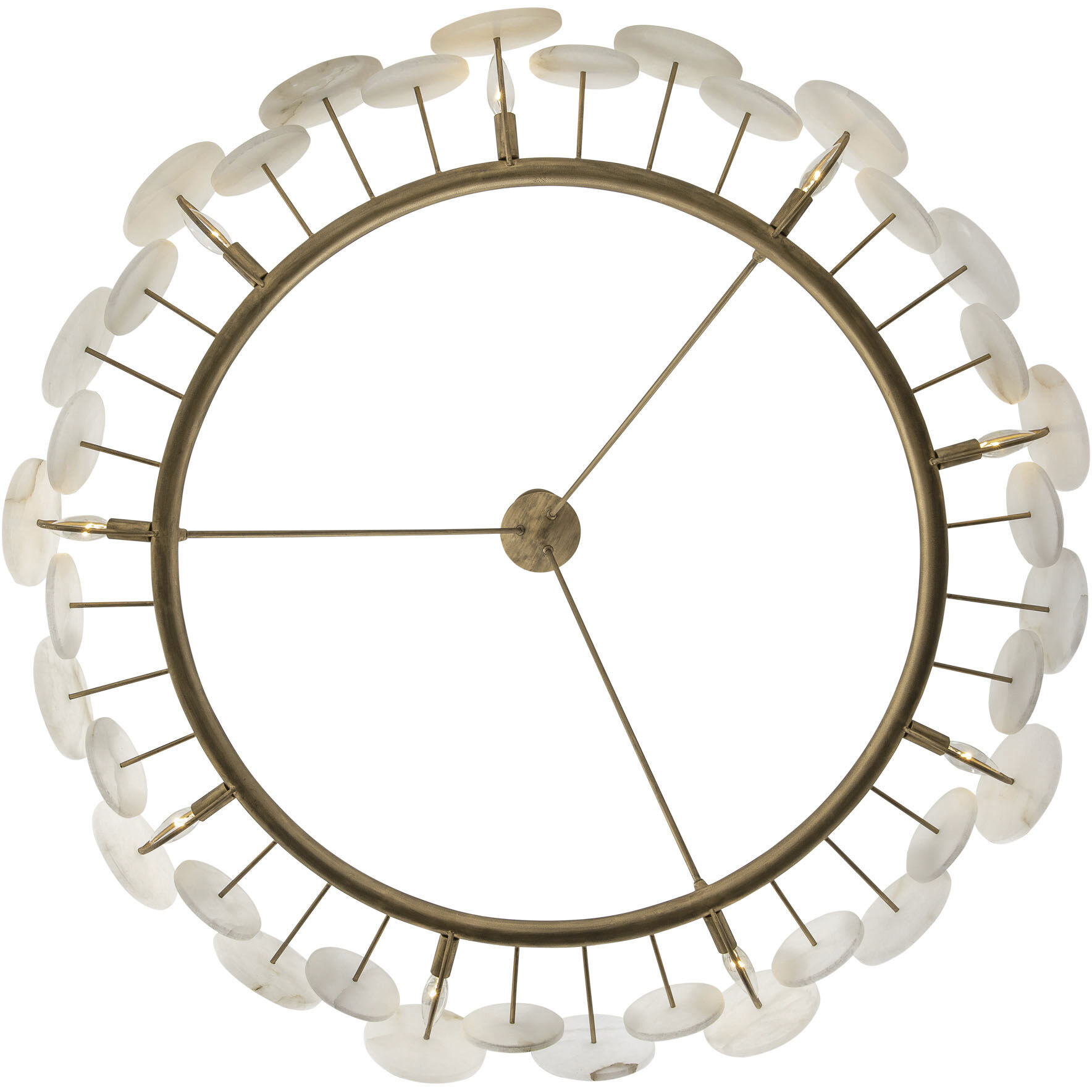 Cosmos 9 Light 48 inch Havana Gold Chandelier Ceiling Light, Smithsonian Collaboration