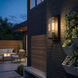 Azure Bay 1 Light 14.75 inch Black Outdoor Wall Sconce