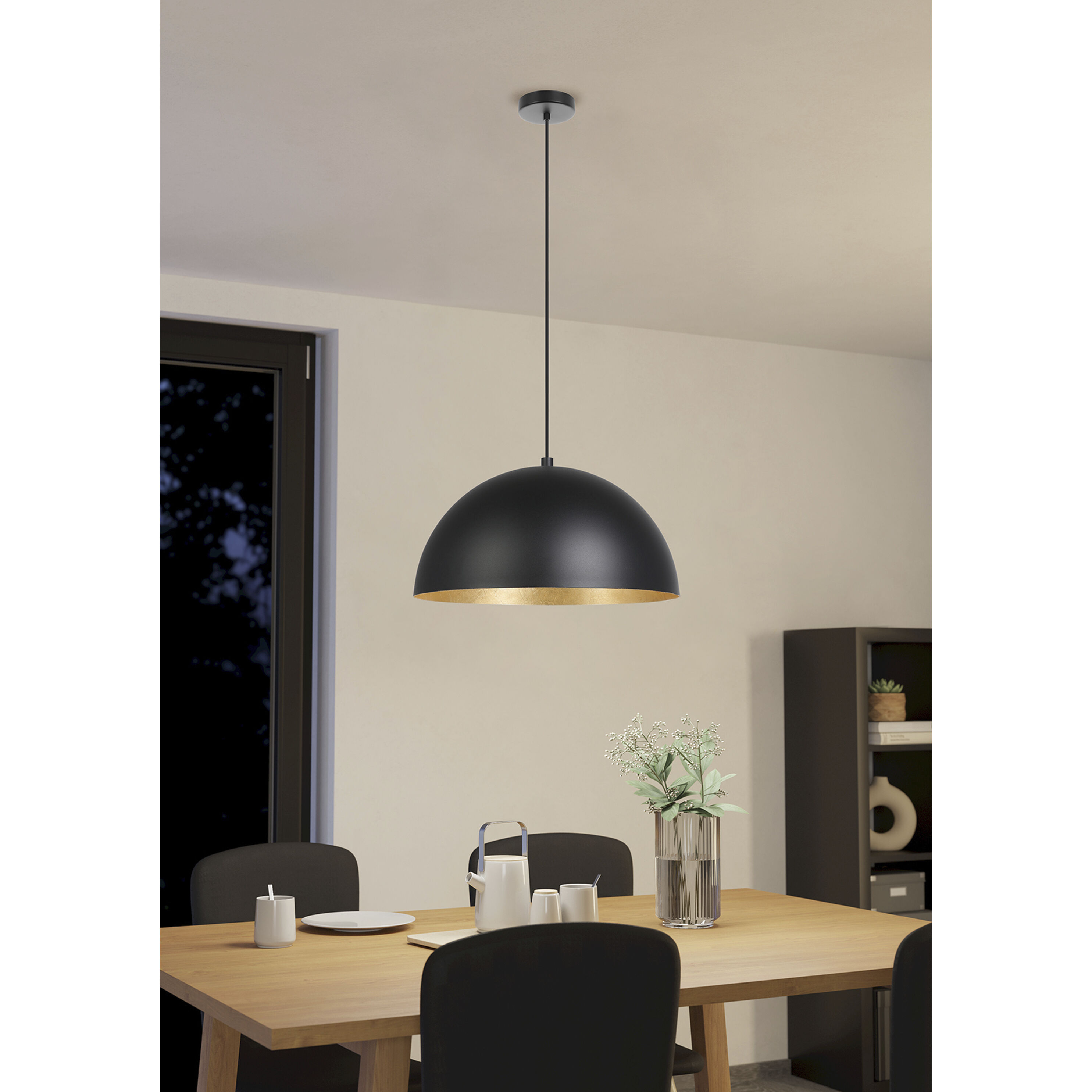 Eglo Gaetano Pendant Lamps Black 31681
