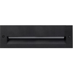 Newport LED 3.63 inch Black with Gray Exterior Wall/Step Light