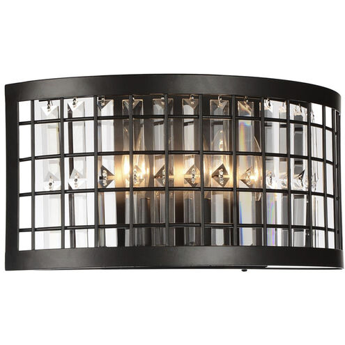 Meghna 3 Light 16 inch Brown Wall Light