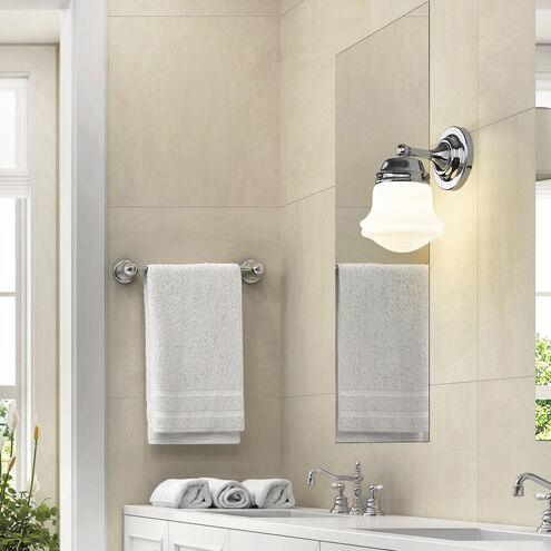 Vaughn 1 Light 7.75 inch Chrome Wall Sconce Wall Light