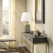 Kai Grey Hide & Black Hand Forged Iron Bench