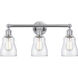 Ellery 3 Light 22.75 inch Polished Chrome Bath Vanity Light Wall Light in Clear Glass