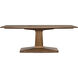 Travis 84 X 44 inch Dark Walnut Dining Table