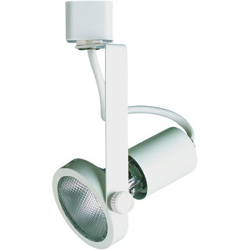 Signature 1 Light White Track Fixture Ceiling Light, Line Voltage