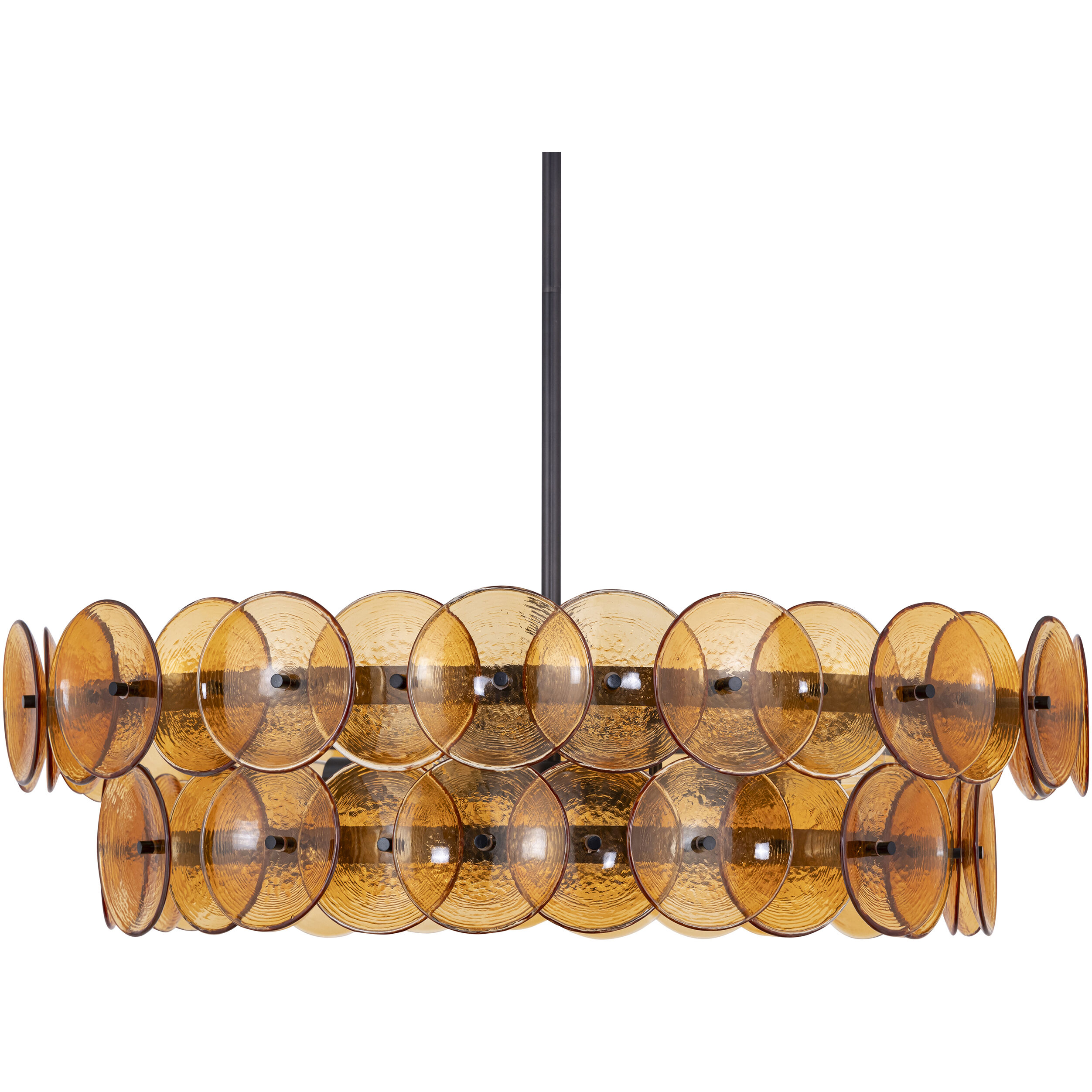 Loren 4 Light 32 inch Gunmetal Multi-Tier Chandelier Ceiling Light