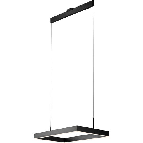 Prometheus 18 inch Satin Dark Gray Pendant Ceiling Light