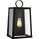 Marinus 1 Light 15.5 inch Black Outdoor Wall Lantern