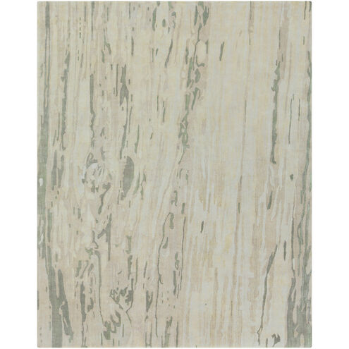 Pisces 120 X 96 inch Sea Foam/Sage/Moss Rugs, Wool and Viscose