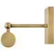 Regis LED 25 inch Heritage Brass Indoor Wall Sconce Wall Light