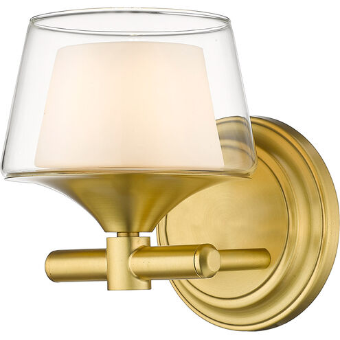 Laguna 1 Light 6 inch Satin Gold Bath Vanity Light Wall Light