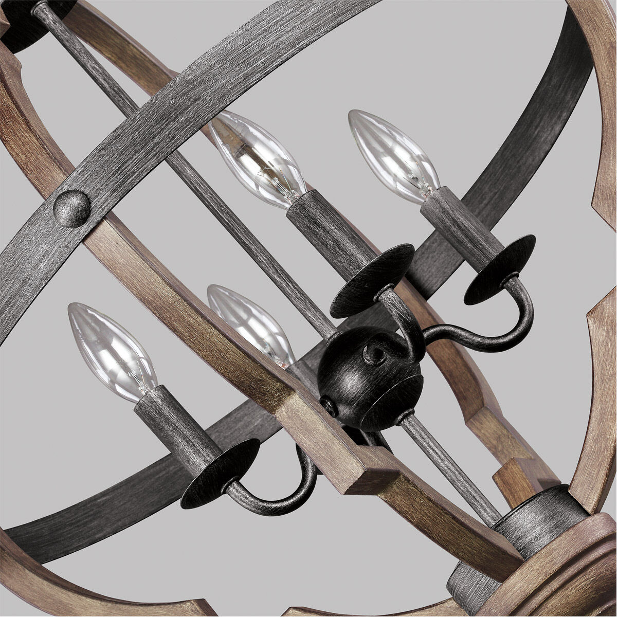 Socorro 4 Light 20.88 inch Stardust Foyer Pendant Ceiling Light