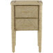 Kaipo 28.25 X 18 inch Natural Nightstand