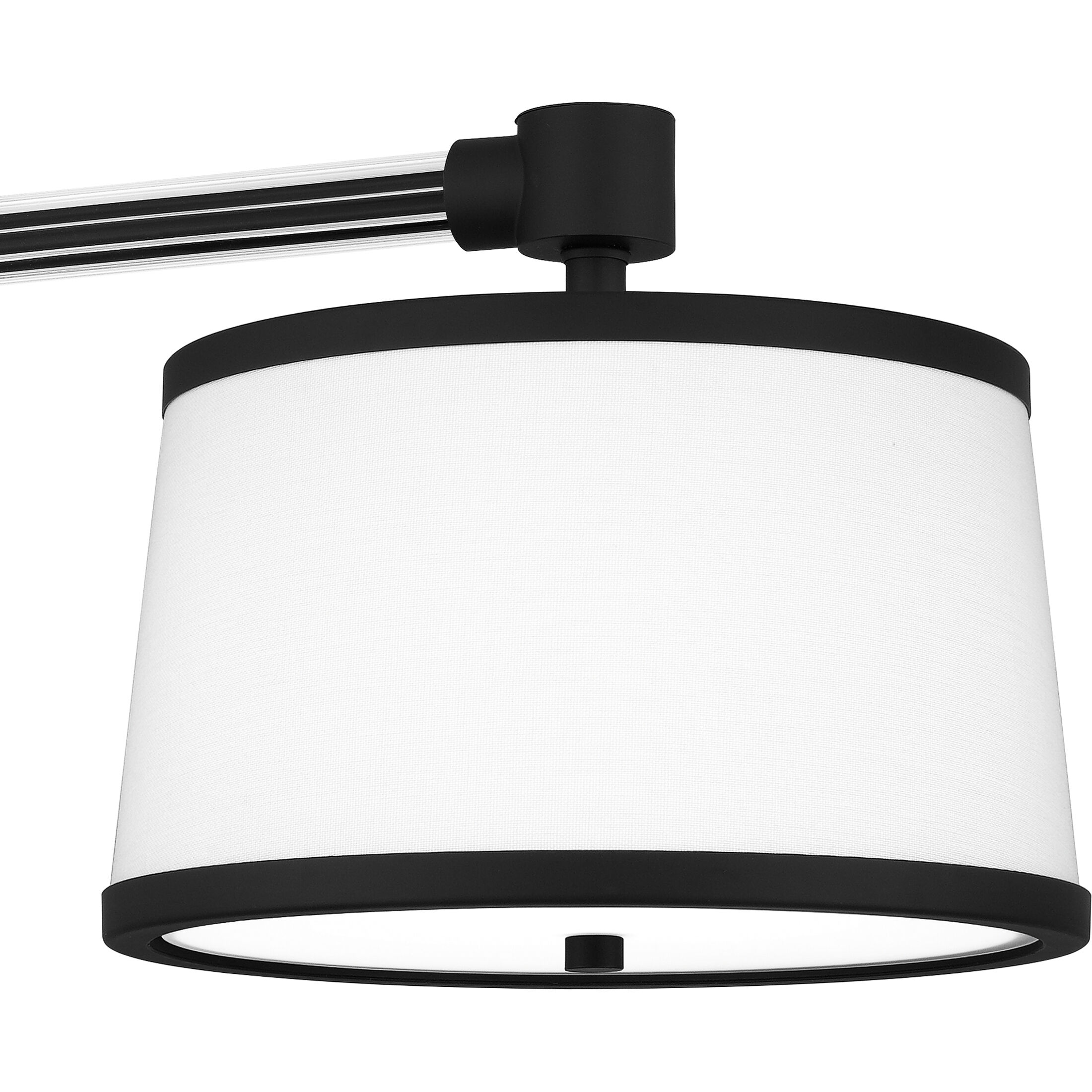 Kylen 3 Light 42 inch Matte Black Island Light Ceiling Light