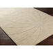 Mystique 132 X 96 inch Wheat Handmade Rug, Rectangle