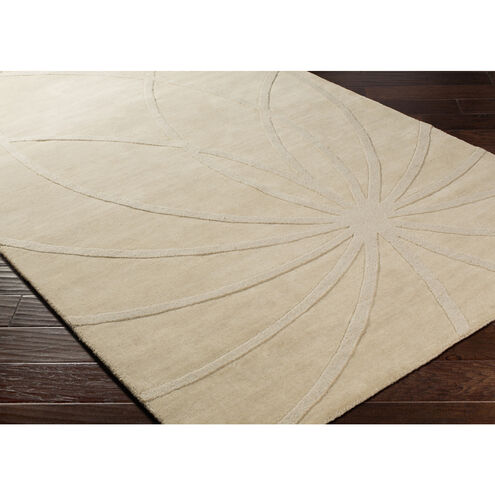 Mystique 132 X 96 inch Wheat Handmade Rug, Rectangle