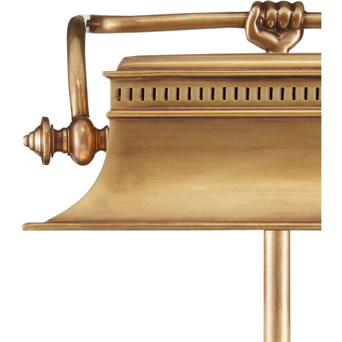 Malvasia 19 inch 25 watt Vintage Brass Desk Lamp Portable Light