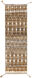 Birch 96 X 30 inch Brown Rug in 2.5 x 8, Runner
