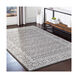 Aqualina 87 X 63 inch Charcoal/Taupe/Beige Rugs, Rectangle