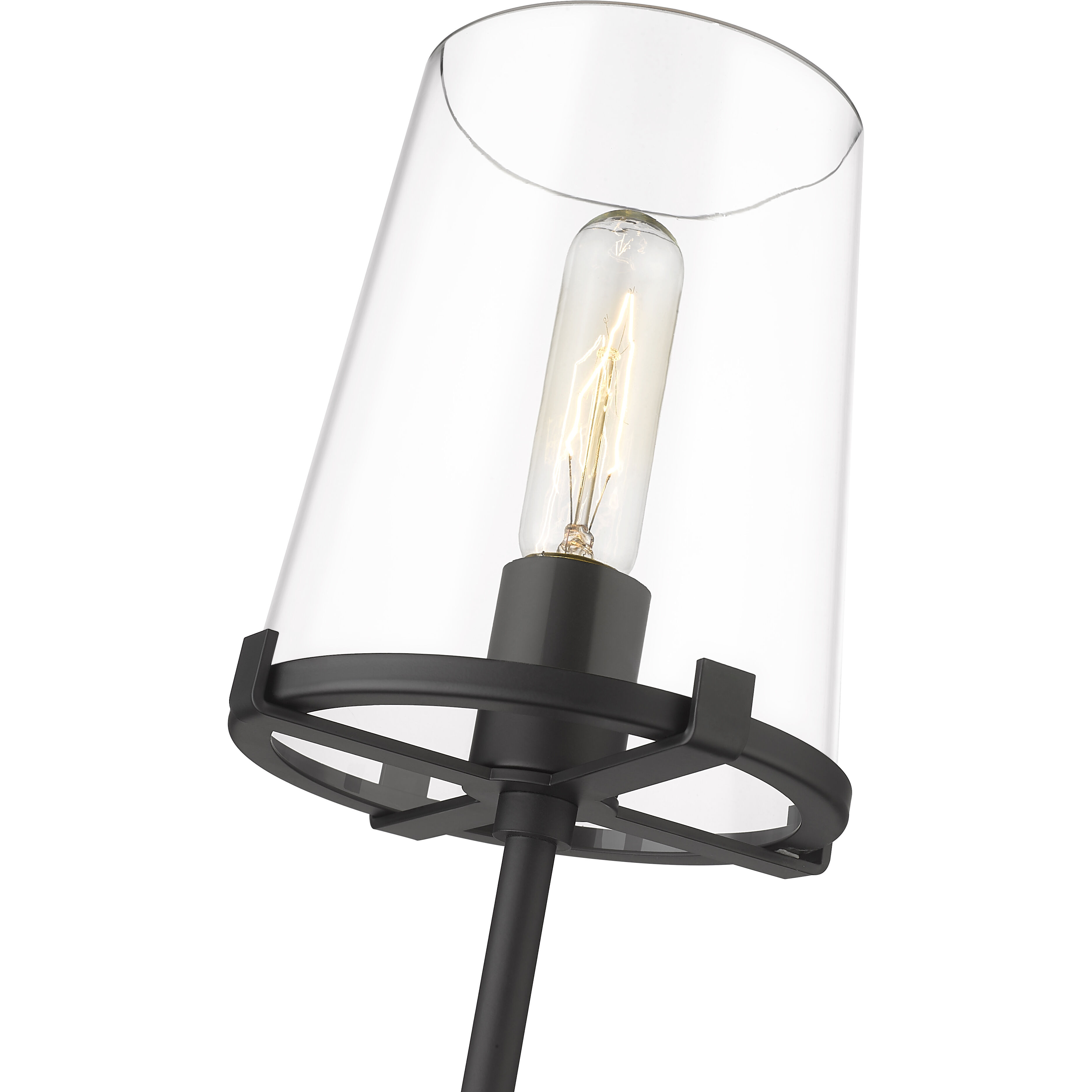 Callista 1 Light 6.5 inch Matte Black Wall Sconce Wall Light