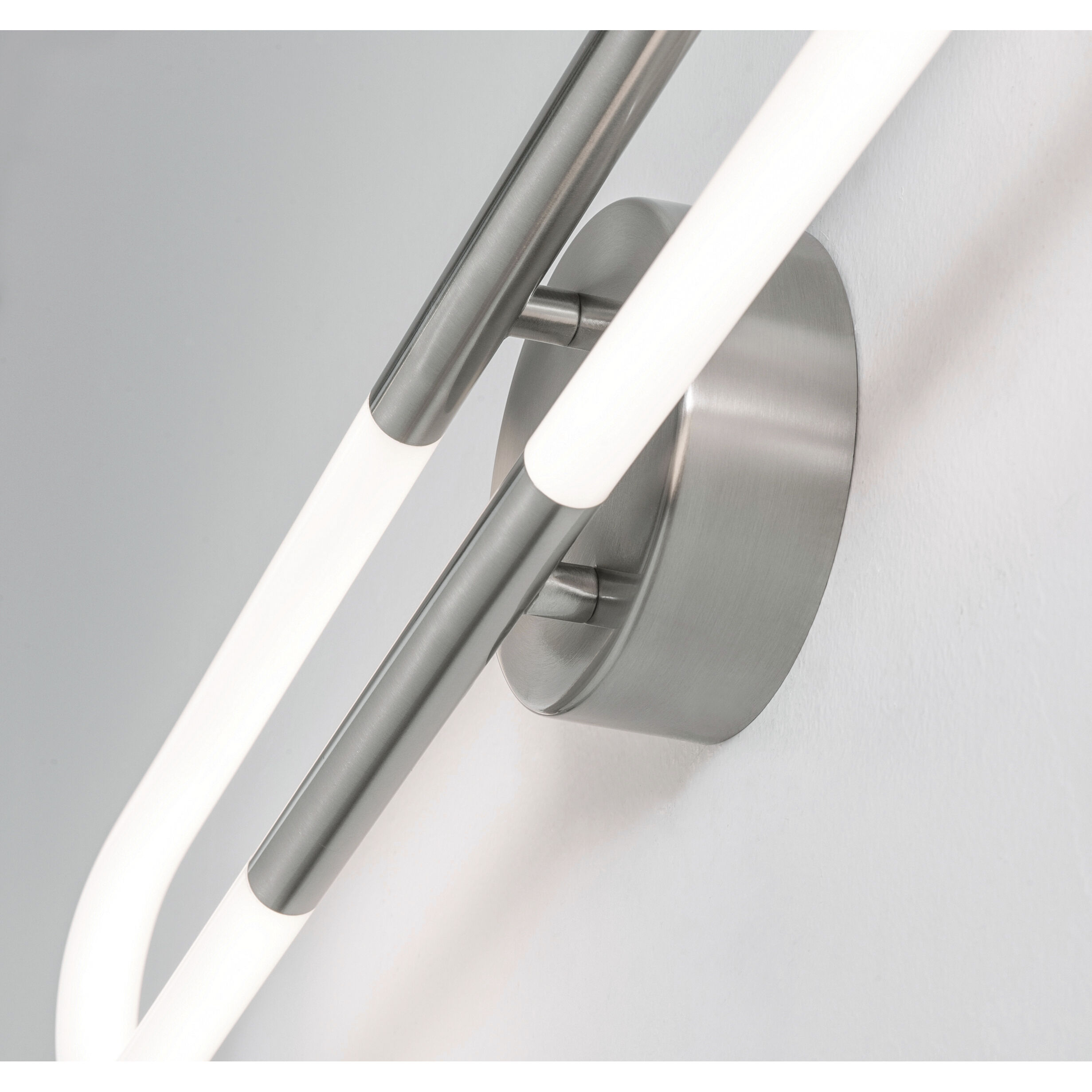 Adel LED 24 inch Satin Nickel Vanity Light Wall Light